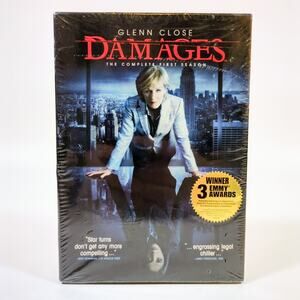 Damages The Complete First Season DVD 2008 Glenn Close Legal Thriller New Sealed